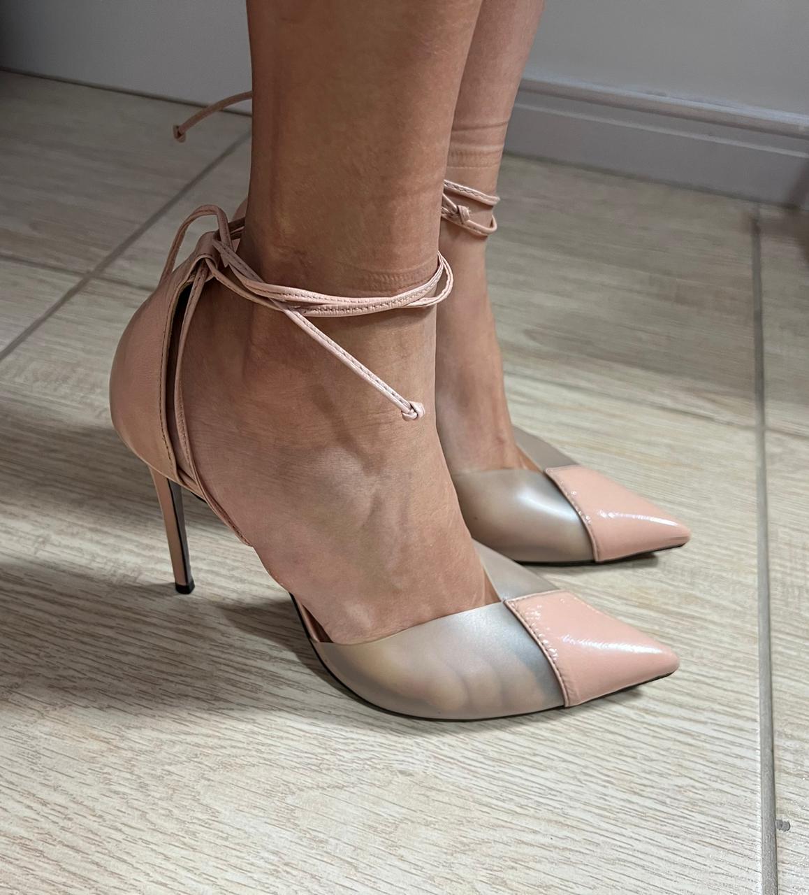 Scarpin Schutz com transparência - n38